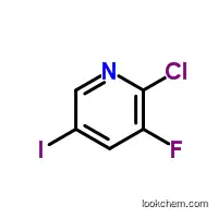 Molecular Structure of 153034-99-2 (2-Chloro-3-fluoro-5-iodopyridine)
